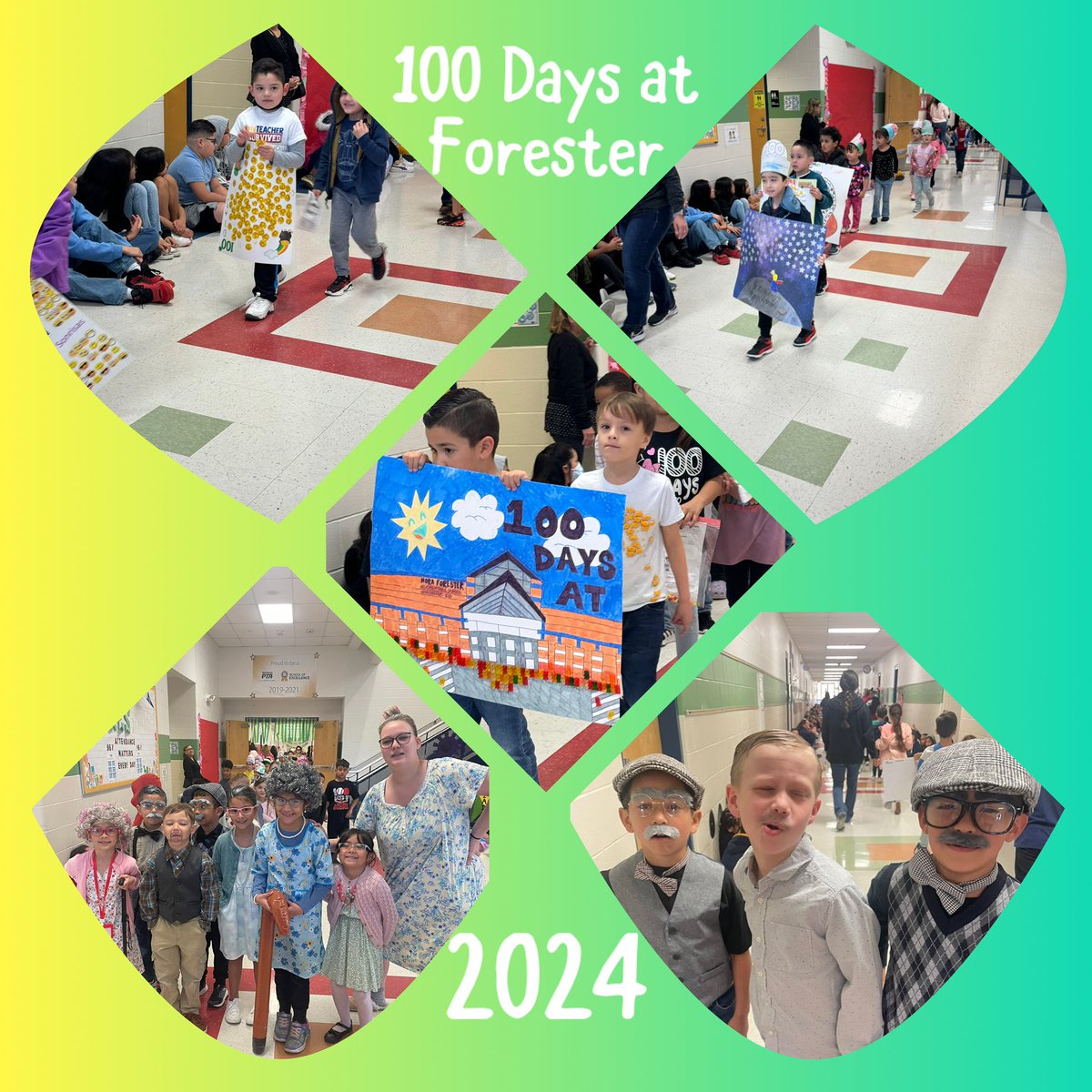 Celebrating 100 Days at Forester!@NISD