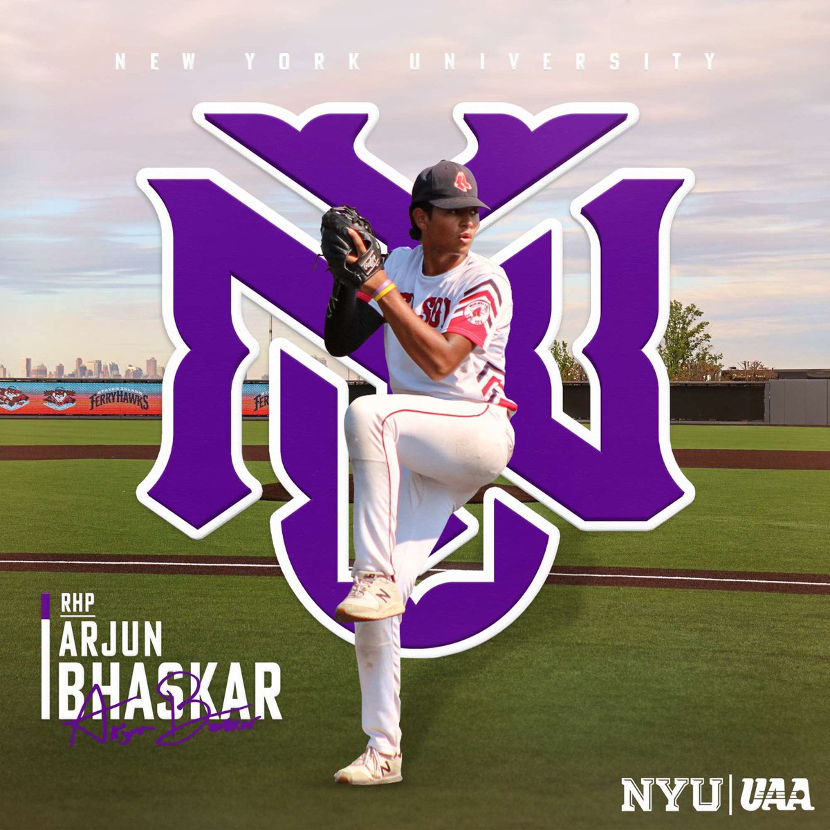 Congratulations to <a href="/arjun_bhaskar11/">Arjun Bhaskar</a> on his commitment to <a href="/nyu_baseball/">NYU Baseball</a>