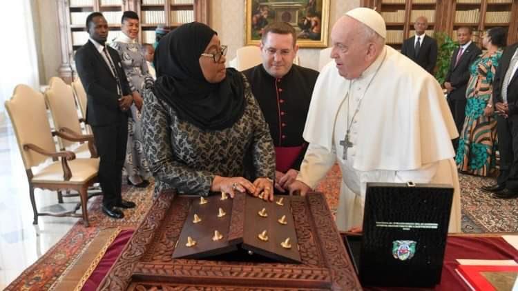 Please <a href="/Pontifex/">Pope Leo XIV</a>, remind her to repent her many bags of crimes.