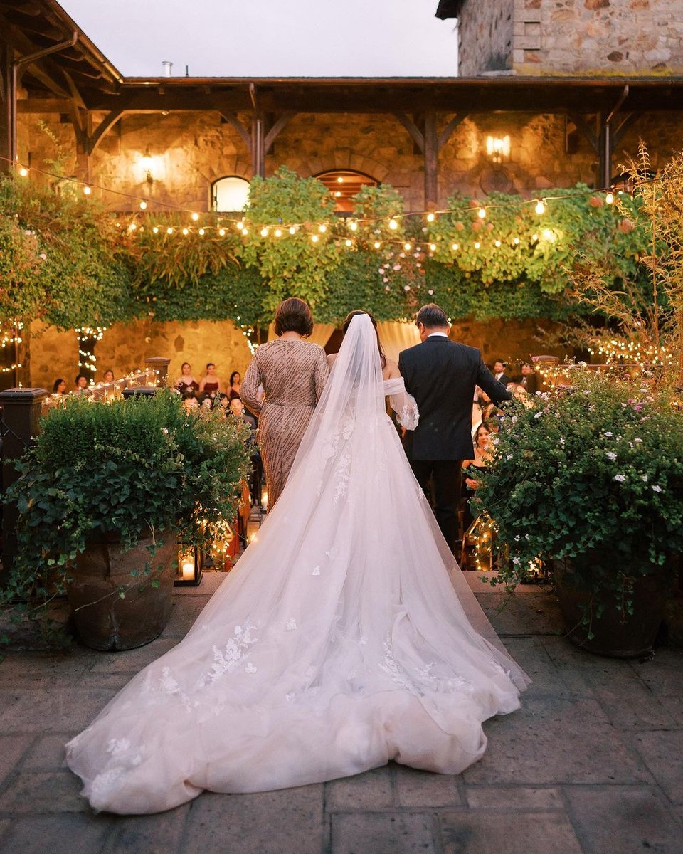 A moment now. A lifetime ahead. Your fairytale wedding awaits at V. Sattui Winery.💫 📸 via IG @willowandben bit.ly/3SS0mKN #vsattuiwinery #vsattuiwedding #weddingvanue #winerywedding #vsattui