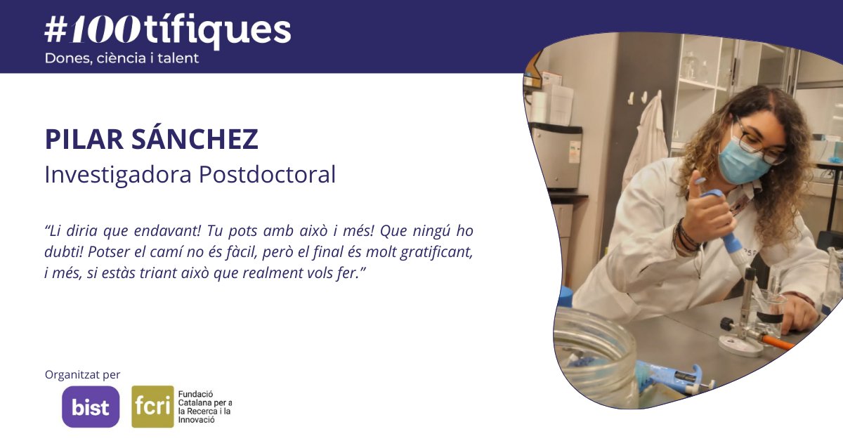 Catalan Institute of Nanoscience & Nanotechnology (@icn2nano) on Twitter photo 🧪 #100tífiques
La <a href="/Pilar_sanchpe/">Pili Sánchez Peña</a> té un grau en #Química, un màster d’Electroquímica, Ciència i Tecnologia i un PhD en Ciència i tecnologia ambiental. Treballa al grup <a href="/NanoElectrocat/">NanoESC Lab</a> estudiant nous electrocatalitzadors per descarbonitzar la societat i fer-la més #sostenible. 🧪 #100tífiques
La <a href="/Pilar_sanchpe/">Pili Sánchez Peña</a> té un grau en #Química, un màster d’Electroquímica, Ciència i Tecnologia i un PhD en Ciència i tecnologia ambiental. Treballa al grup <a href="/NanoElectrocat/">NanoESC Lab</a> estudiant nous electrocatalitzadors per descarbonitzar la societat i fer-la més #sostenible.