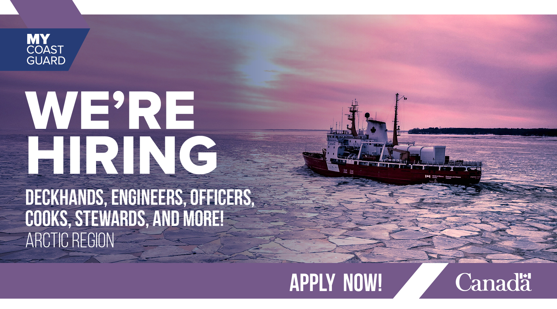 Canadian Coast Guard on X: &ldquo;Thinking about a new career path? Our 