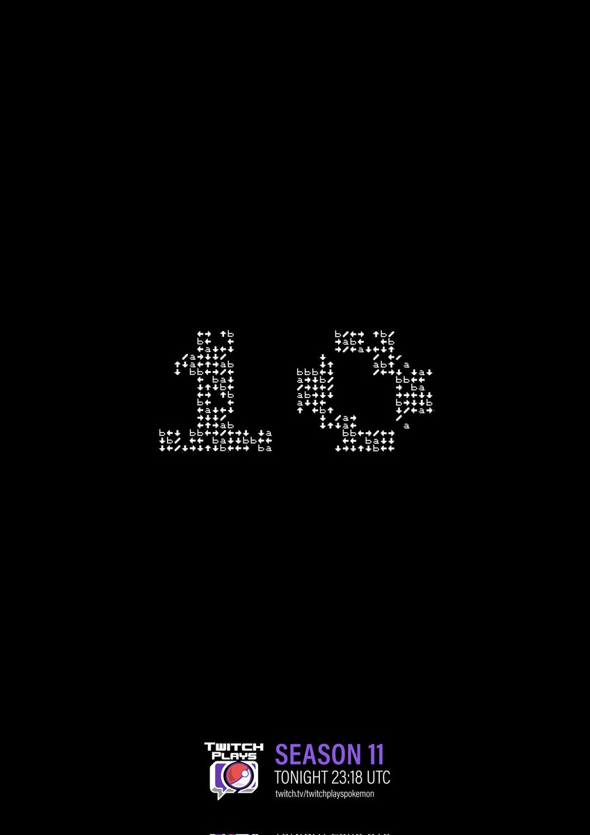 TwitchPokemon's tweet image. Trainers around the world, grab your snacks and meet us tonight for the 10th Anniversary Run! Starting at 23:18 UTC. Or in about 6 hours from now.

#TwitchPlaysPokemon
#10YearsOfTPP