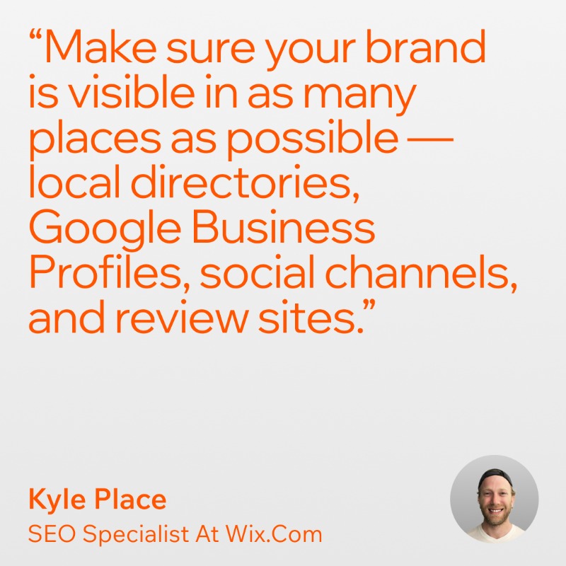 Wix's tweet photo. The best way to drive more traffic to your site is to impress @Google. 

These five #SEO experts (Goodness Azubuogu, @KylePlaceSEO, @geochingu, @clairecarlile, and @lazarinastoy) break down how to make it happen with practical tips  ➡️
