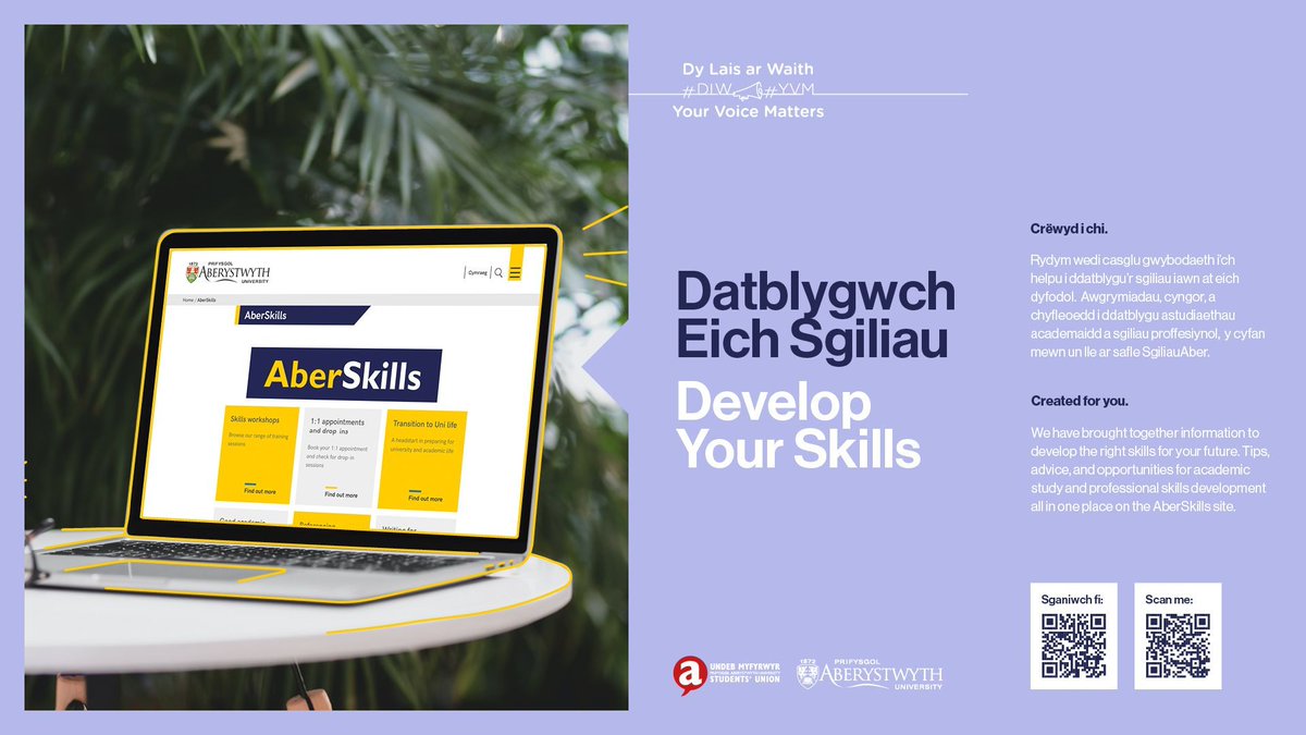Datblygwch Eich Sgiliau 💻📱  
#DLW
