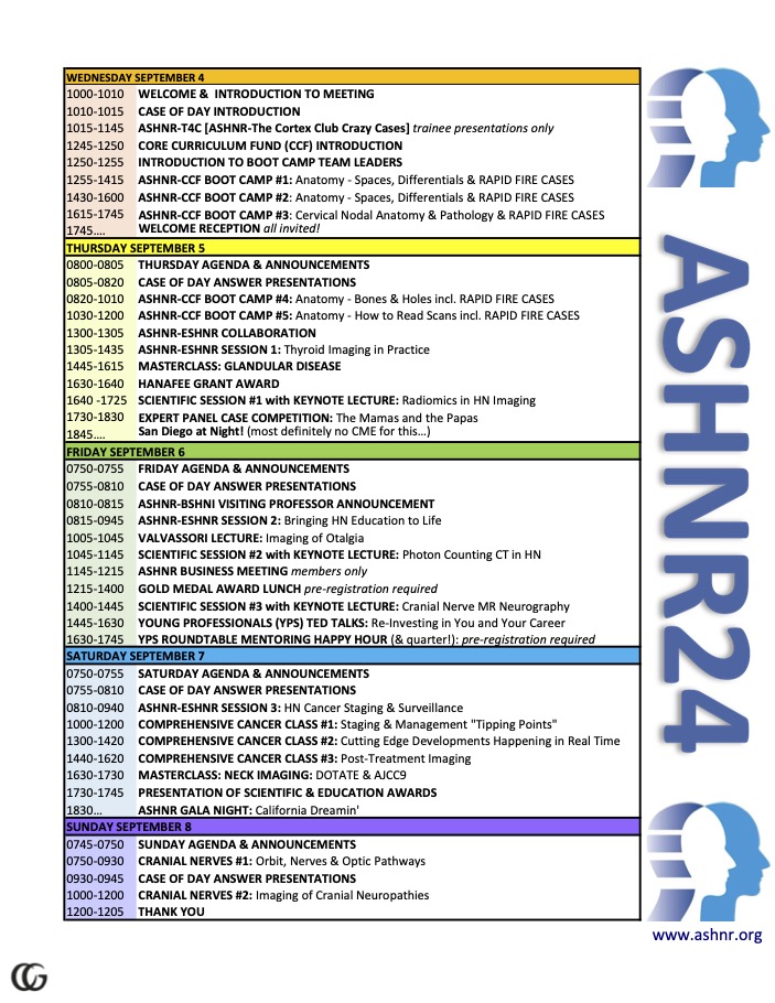 Sneak peak of the fantastic #ASHNR24 meeting program in beautiful San Diego, CA, September 4-8, 2024! Stay tuned for upcoming updates on meeting registration and abstract submission. It's not too early to start getting excited!