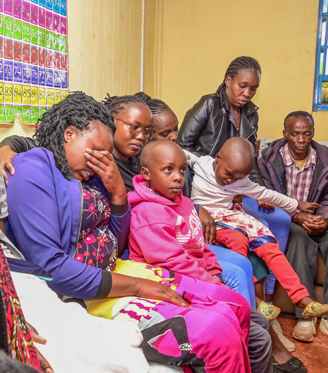 Mourned with the family of Kelvin Kiptum at their home in Chepsamo. We shall stand with the family during this difficult time. We pray for the family We thank Sports CS Ababu Namwamba HE Gavana Chelilim, Ps Tum among other leaders for coming to mourn with the family