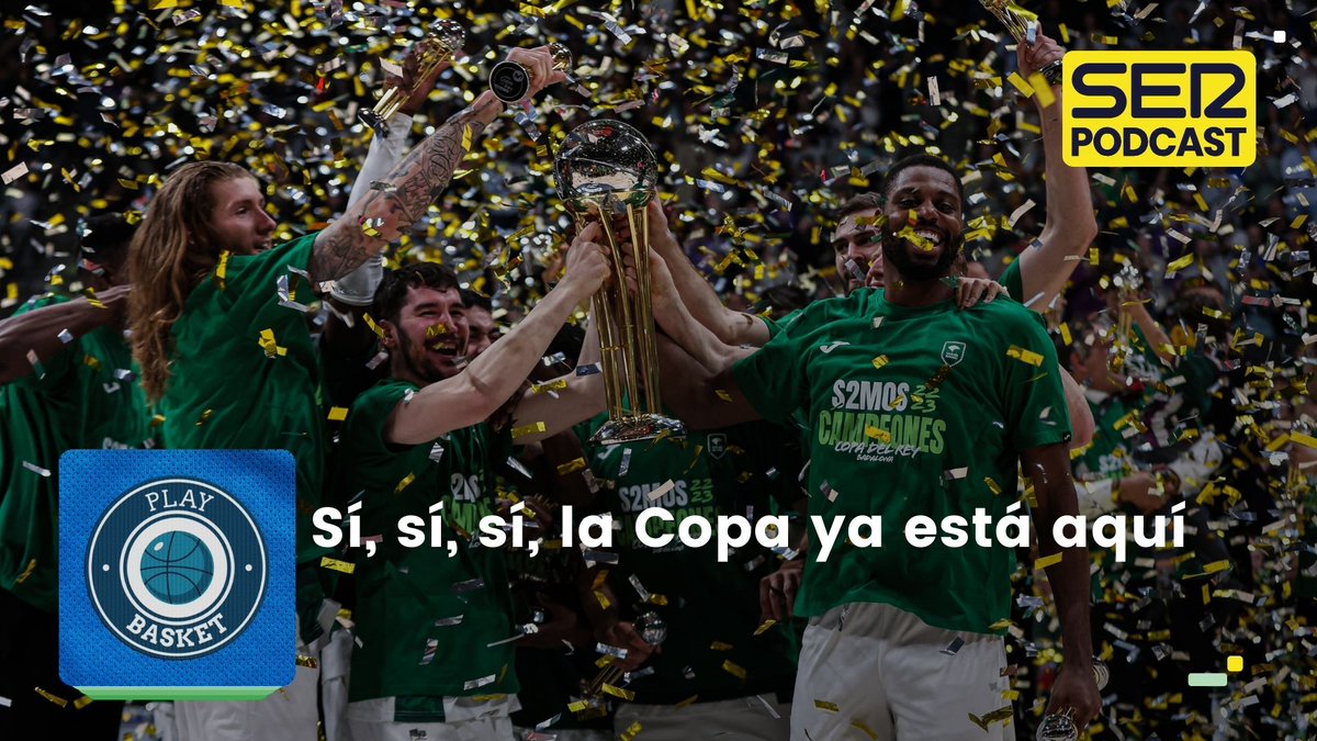 🏀 ¡@PlayBasketSER con @PacojoSER! 🎧🔂 15x17 → Sí, sí, sí, la Copa ya está aquí 🏆 Las opciones de los 8 participantes 👋 Un psicólogo deportivo analiza el retorno de @rickyrubio9 🪪 Billete a París de #LaFamilia y cierre del mercado NBA 🟡 #SERPodcast linktr.ee/PlayBasket