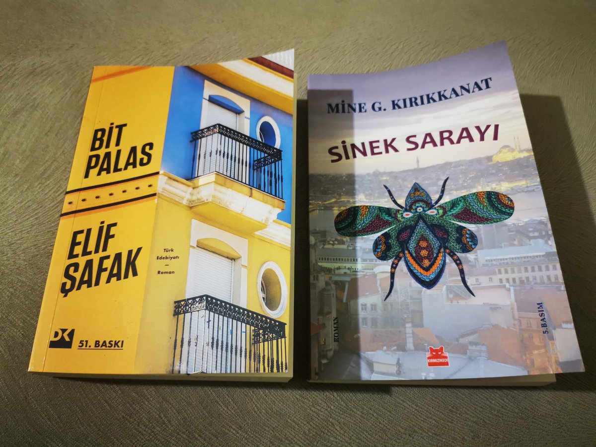 mmollaosmanoglu's tweet photo. Son zamanların gözde intihal konusunu merak edince ikisini de alıp okudum.
Eser adı ve apartman teması dışında zerre benzerlik yok. Kanaatimce intihal değil de başka bir haltlar var bu meselede. #bitpalas #sineksarayı #elifshafak #minekırıkkanat https://t.co/7D6aTGQbuC