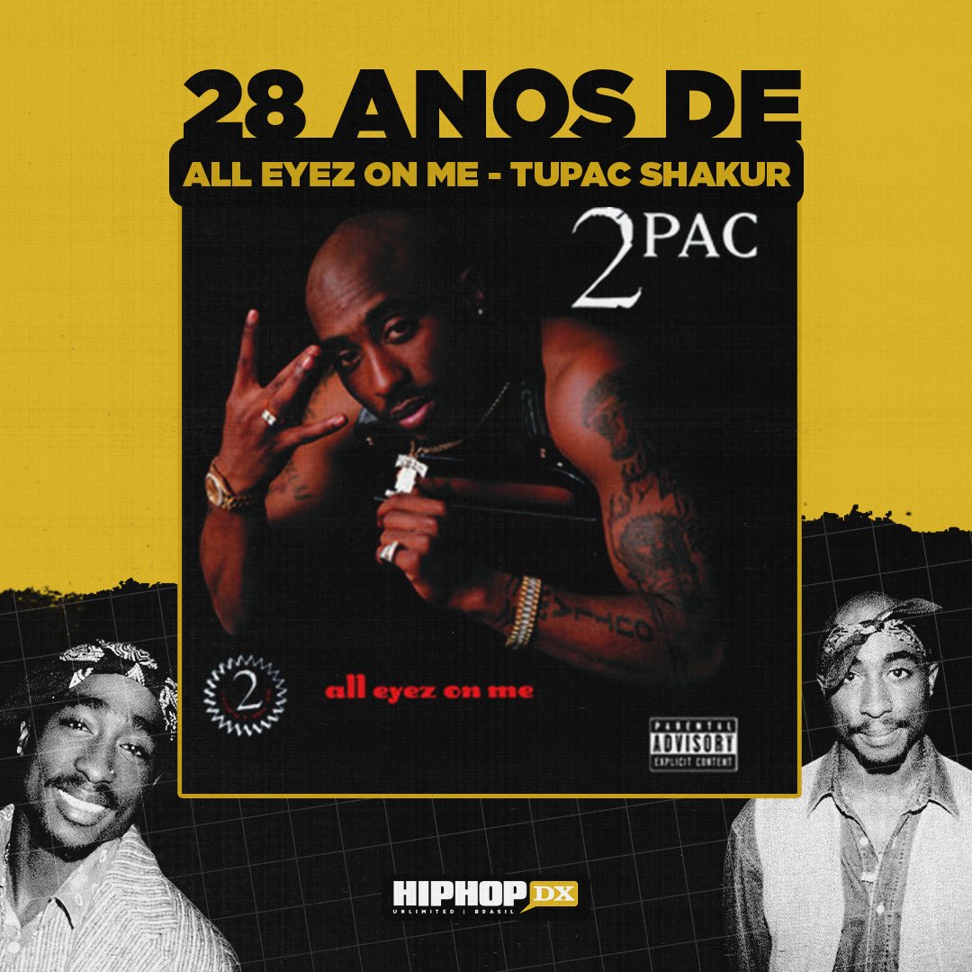 CLÁSSICO! 

O álbum "All Eyez On Me", de Tupac, completa 28 anos!

Qual é a MELHOR música desse álbum?