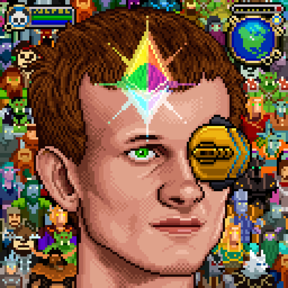 GameBro #210 Vitalik <a href="/VitalikButerin/">vitalik.eth</a> 

opensea.io/assets/ethereu… 

Minted on International NFT Day 2022