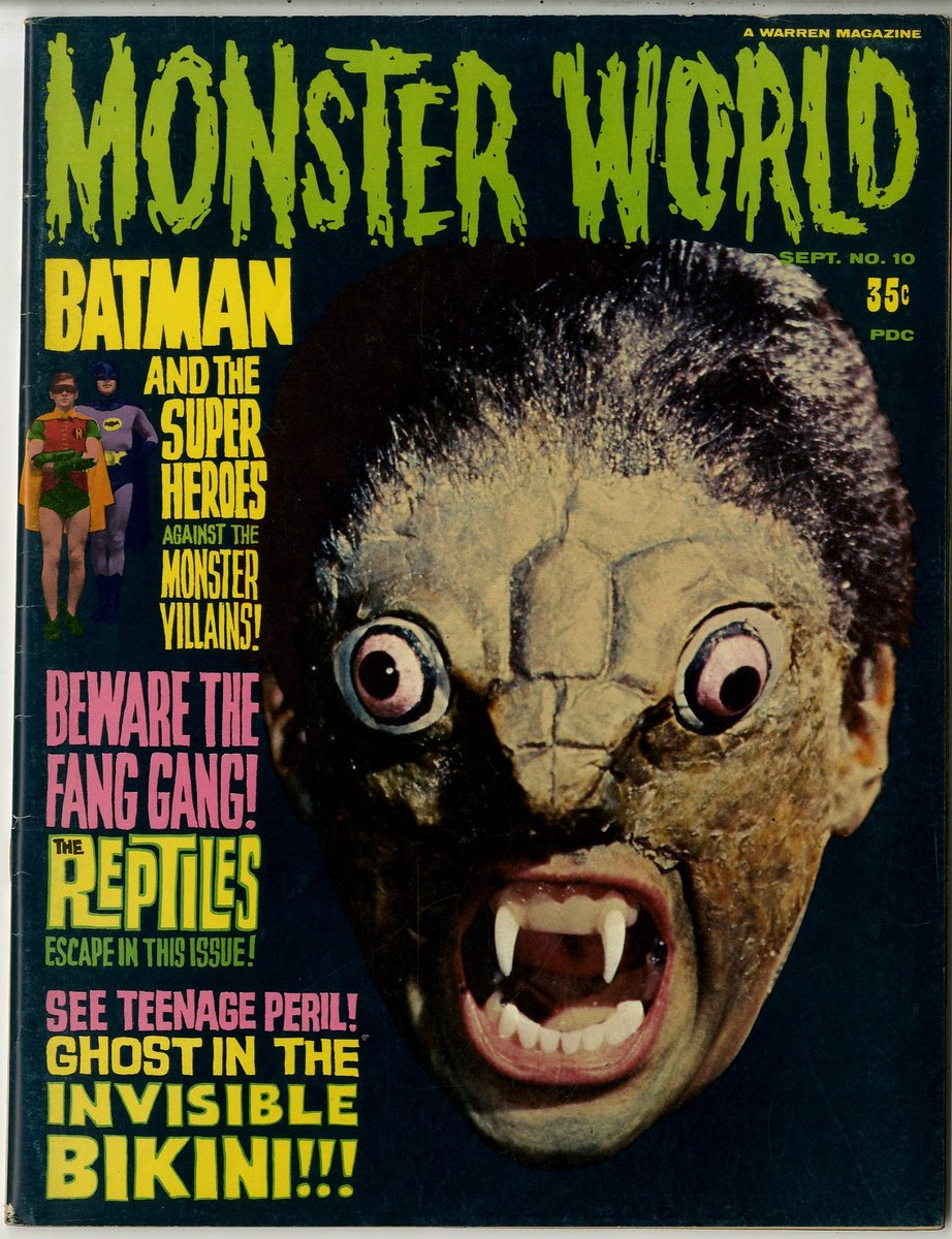 AlexVorkov's tweet photo. Hey, monster maniacs. I hope your #FamousMonstersMonday and #MonsterWorldMonday find you well. https://t.co/e1zusPo9oE