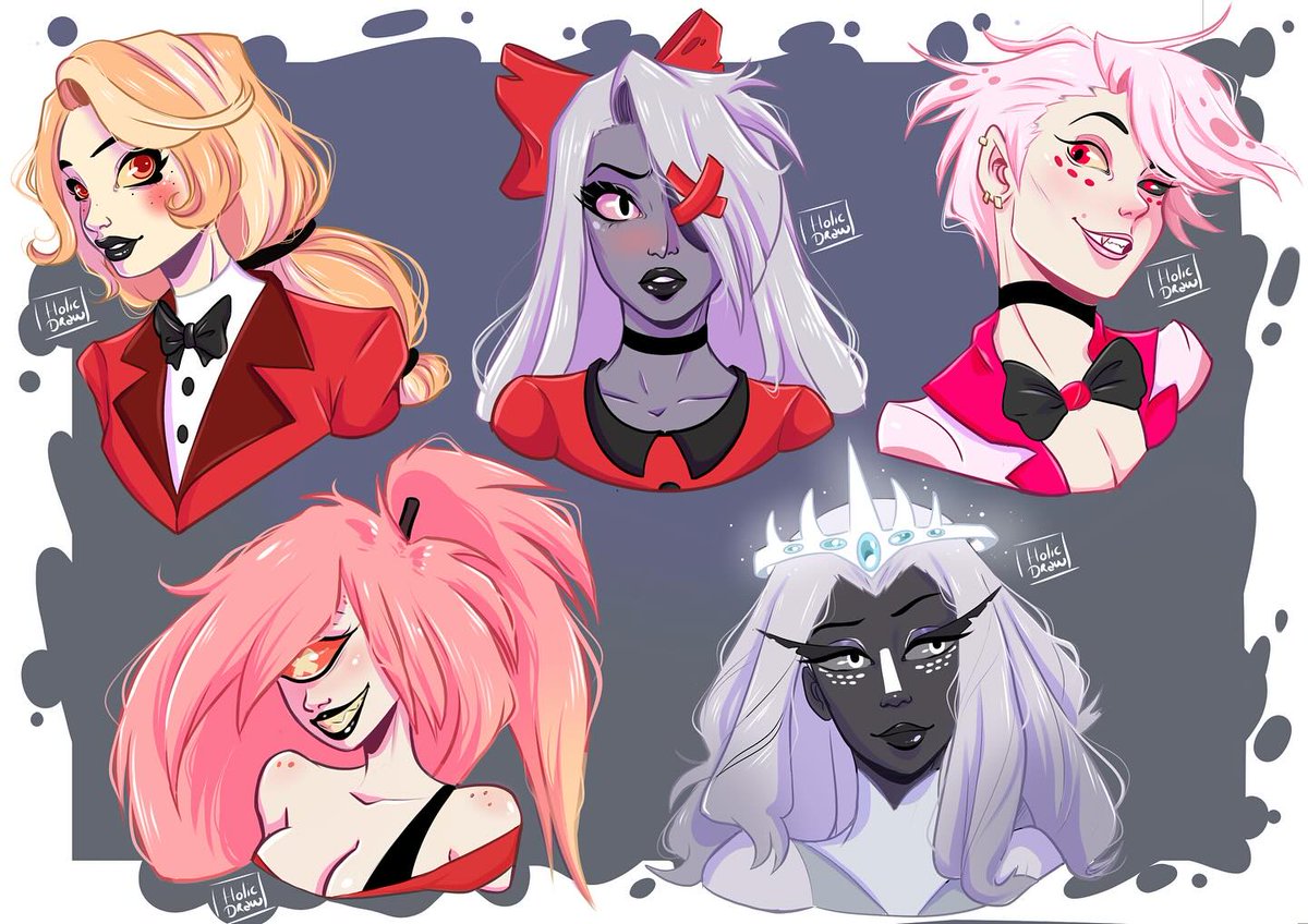 HolicDraw's tweet image. i just finished the series and it was soooo cool @HazbinHotel @HazbinHotelFR #HazbinHotelFanart