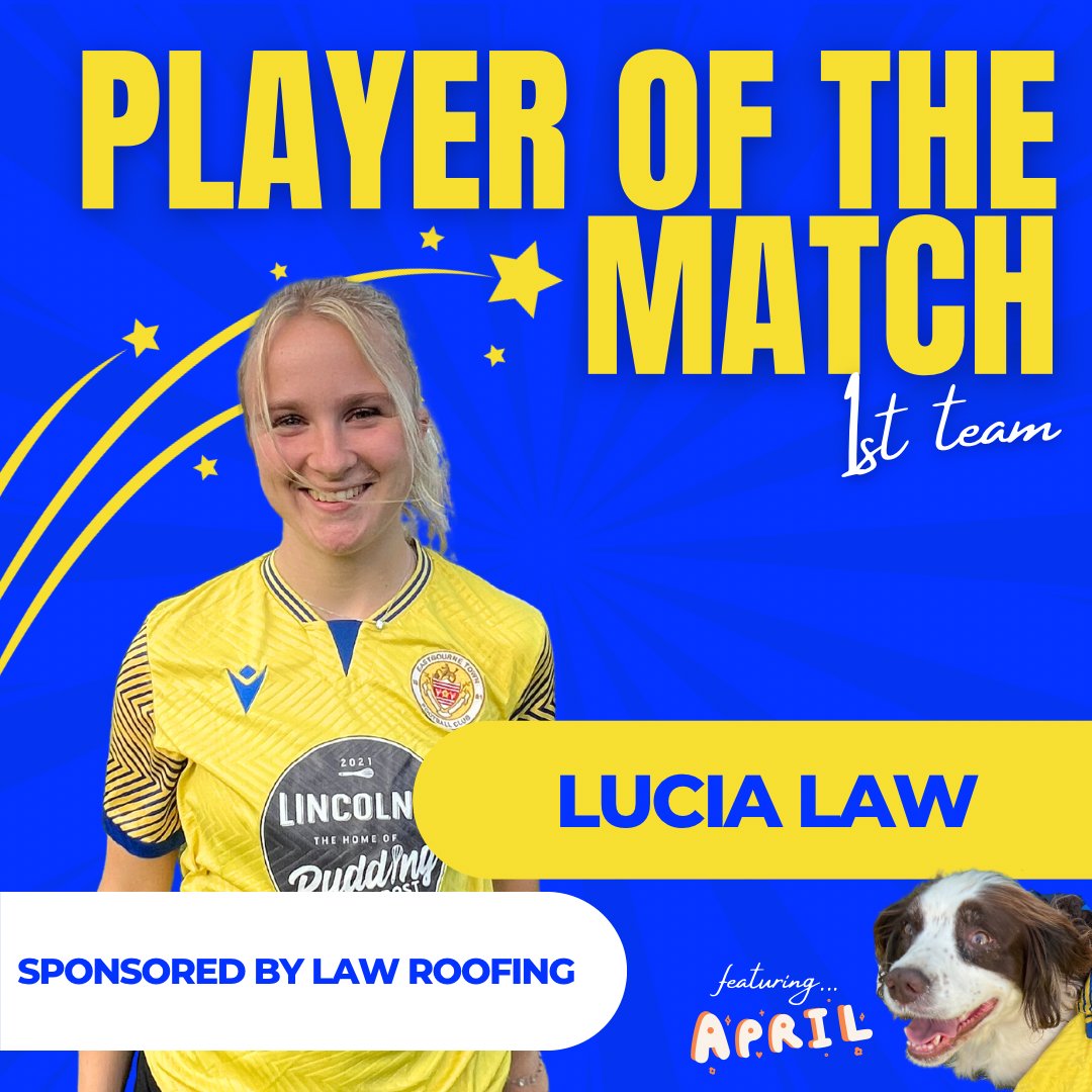 POTM | 1st v Horsham Sparrows For the second time this season, Lucia wins POTM against Horsham Sparrows! 😂👏🏼 As always, Lucia was a threat to the opposition’s attack - leading the backline and placing perfectly timed challenges when needed. Sponsored by Law Roofing