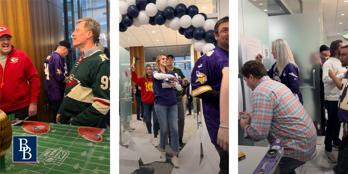 Property & casualty teammates in Minneapolis hosted a Super Bowl-themed quarterly meeting. Check it out! #PropertyCasualty #SuperBowl