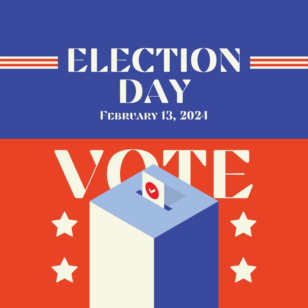 🗳️ Your voice, your vote! Let's make a difference together for the Special Election tomorrow, February 13th. It's not just a right, it's a responsibility. Get out there and let your voice be heard! 🙌🗽 To learn more, visit bit.ly/44uxagt.