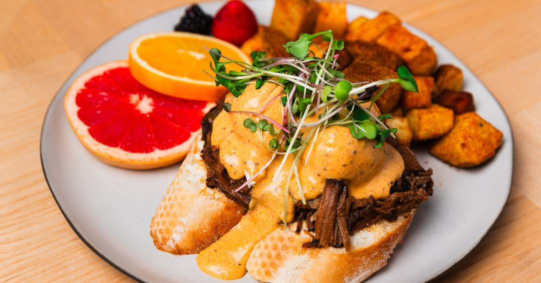 monkibistro's tweet photo. Brunch: Where Eggs Benedict Meets Instagram 🍴📸😍
Visit https://t.co/he2YR6hgjf today to join our waitlist or order take-out/ delivery 🐵💖
#monki #benedict #instafoodie #foodphotography #brisketbene #benebliss #yycfoodies #brunch #yyc #supportlocal #shoplocal https://t.co/4C4HFeU9EY