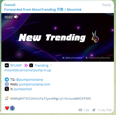 pumponsol's tweet photo. $PUMP TRENDING ON MOONTOK !!
#PUMP 🔛🔝 https://t.co/enQk75qkLi