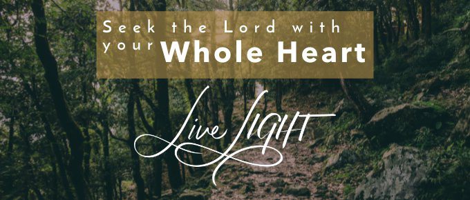 Seek the Lord with Your Whole Heart
▸ lttr.ai/AOeZ9

#wholeheart #seekGod #seekthelord #Positivity #LiveLIGHT #coaching #Jesus #LifeChangingRewards #Bible #revtrev #positivity #God #Coaching #Revtrev