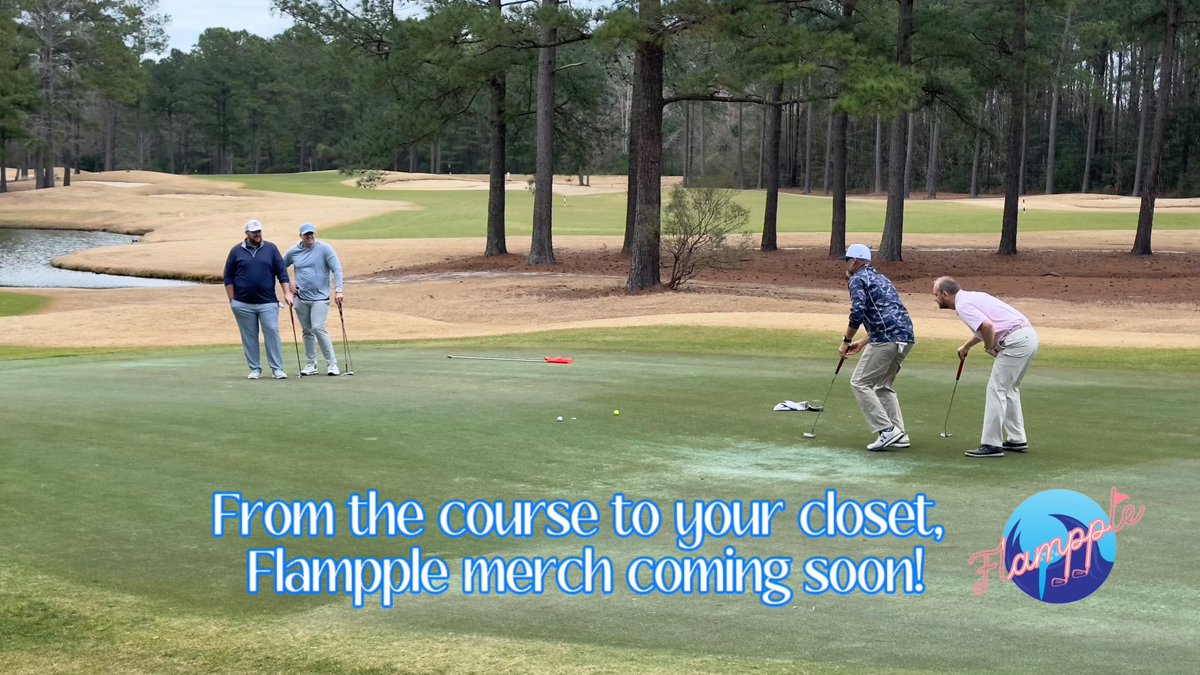 flampple's tweet photo. We are working hard behind the scenes to bring you some fresh ⛳️ drip!  What kinds of merch would you like to see us offer?  Make sure to let us know in the comments!  #Flampple #BeAboutIt #ComingSoon #Golf https://t.co/MDLu9FRal9
