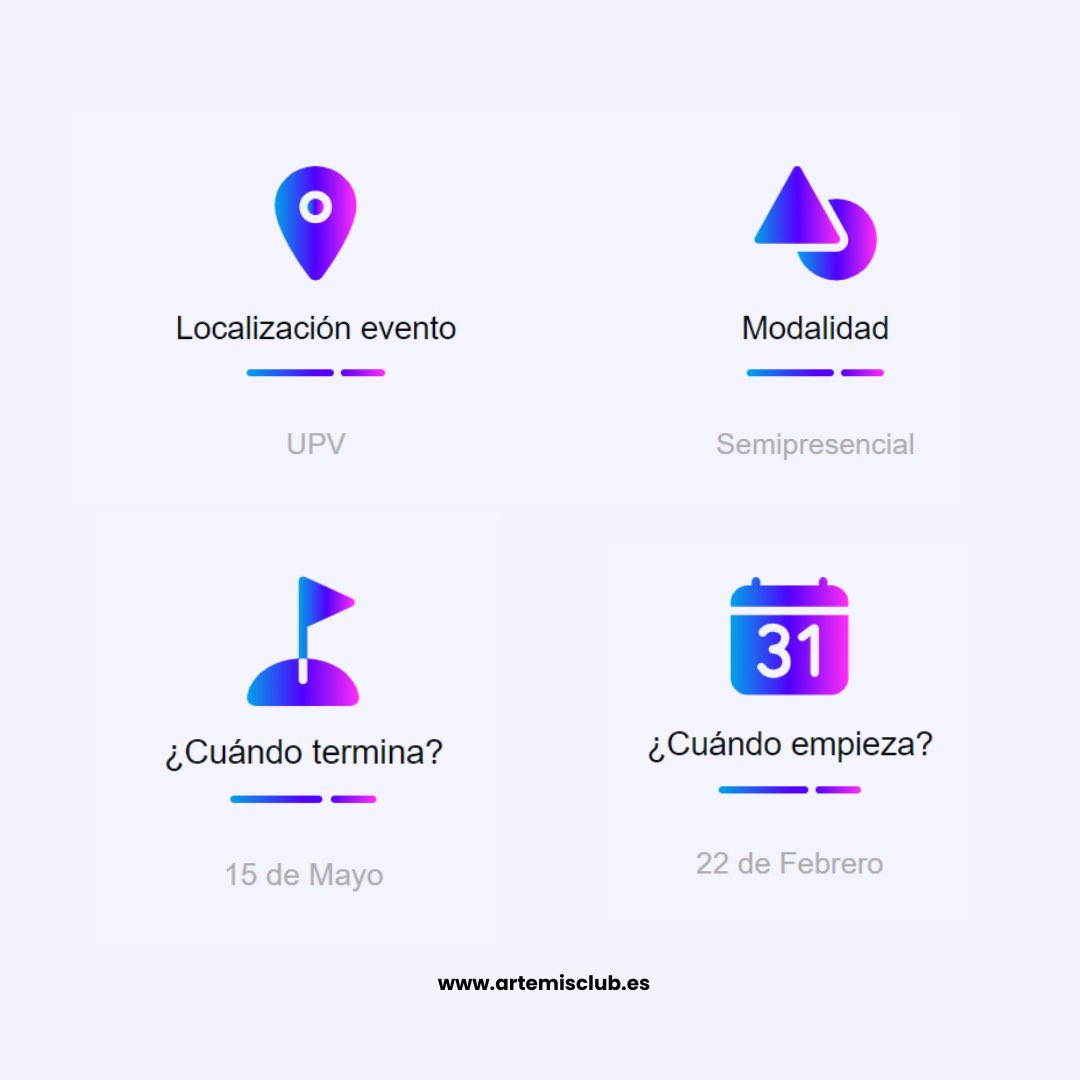cp_upv's tweet photo. El Codethon es una competición en la que trataréis de desarrollar una solución que mejore Valencia aplicando nuevas tecnologías, tendréis un plazo de 3 meses, en los que recibireis mentorías de grandes expertos.
Este reto ha sido organizado por la startup Artemis Code https://t.co/PmKx47uS6z