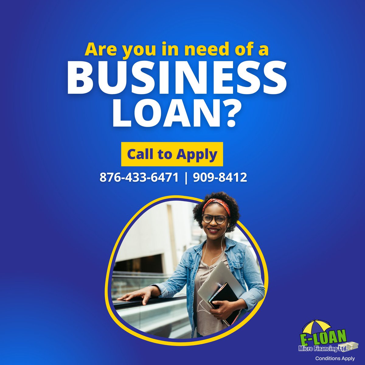 💰 Need funding to fuel your dreams? Look no further! Call now to apply for a business loan and take your venture to new heights. 🚀

#EloanMFLimited #MontegoBayBusinessLoan #BusinessFunding #SmallBusinessLoan
#MontegoBayBusinessLoan #MontegoBay #jamaicaloancompany