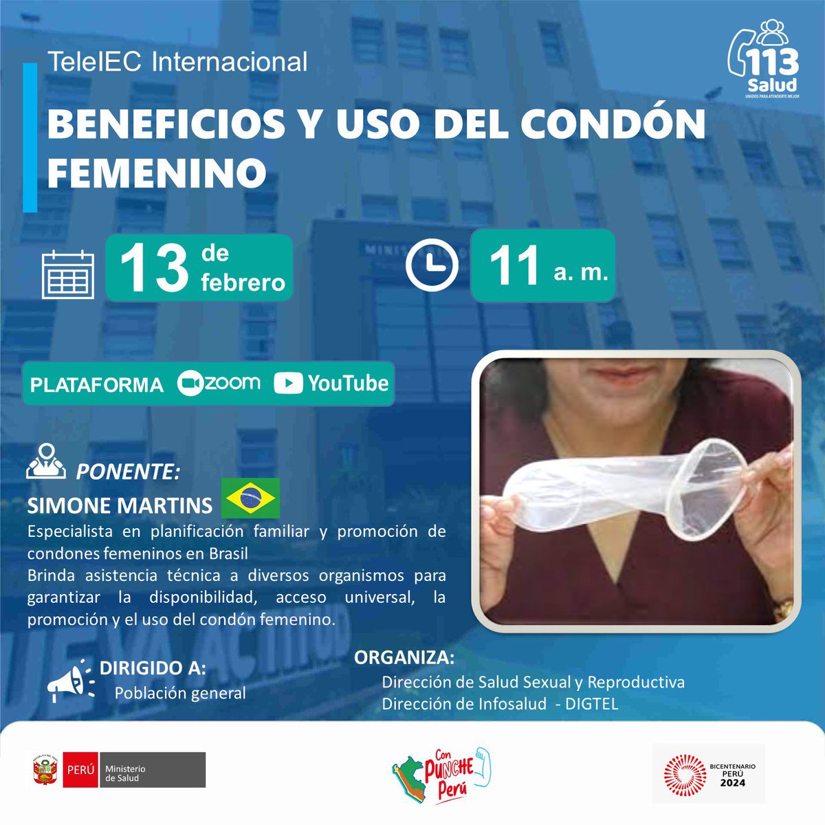 fc2condon's tweet image. El día de mañana en el Marco del #DíaInternacionalDelCondón estaremos  participando en una sesión virtual en donde hablaremos sobre los beneficios del #CondónFemenino (#CondónInterno) 🩷⭐️ 

Link en la biografía 

minsa-gob-pe.zoom.us/j/92480466398