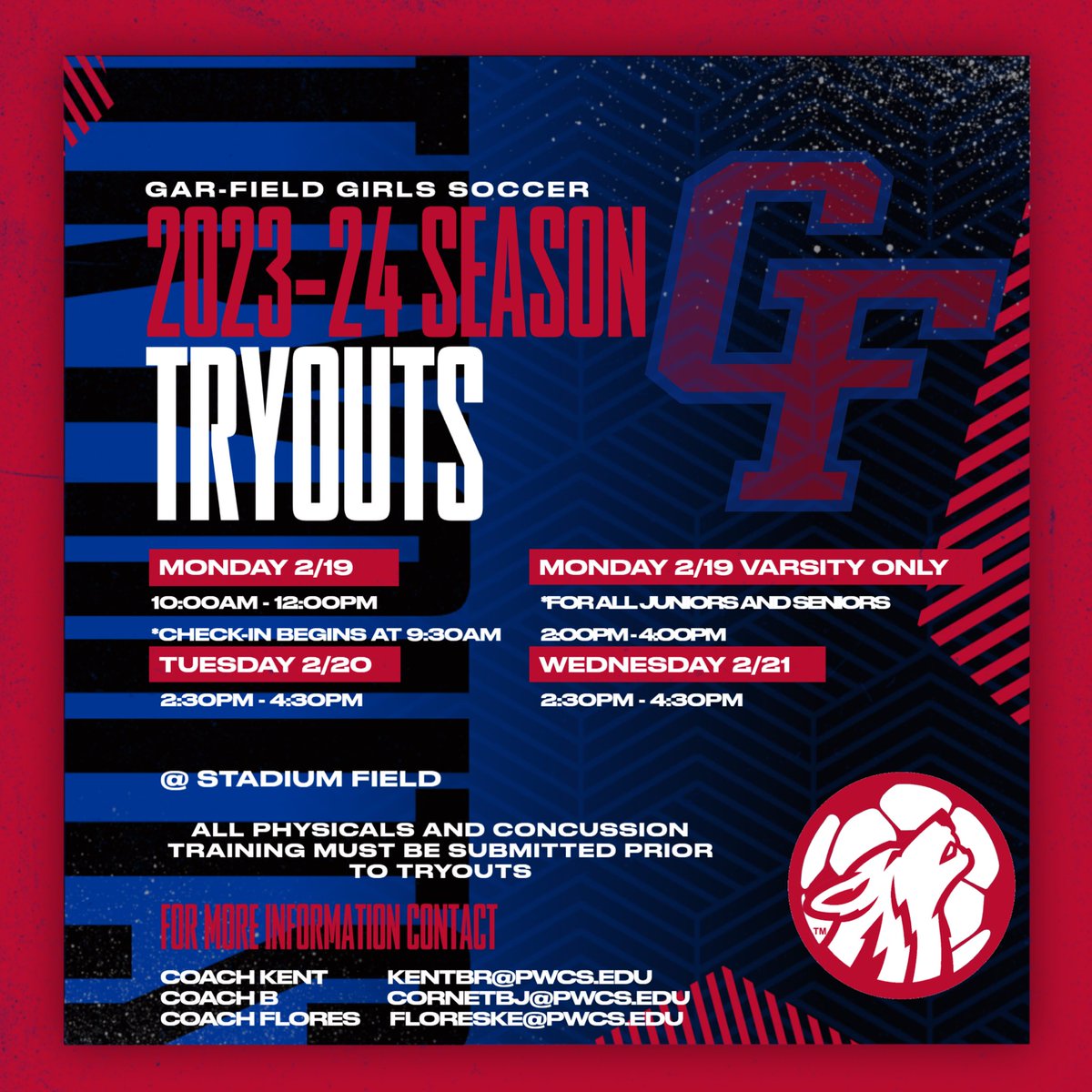 One week until tryouts!