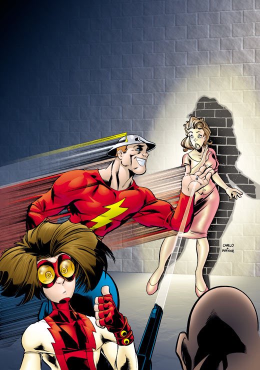 dctrinity90s's tweet photo. The Flash Gallery - In The Line Of Fire By Carlo Barberi and Wayne Faucher #dcimpulse #bartallen https://t.co/ObXRxCBFVP