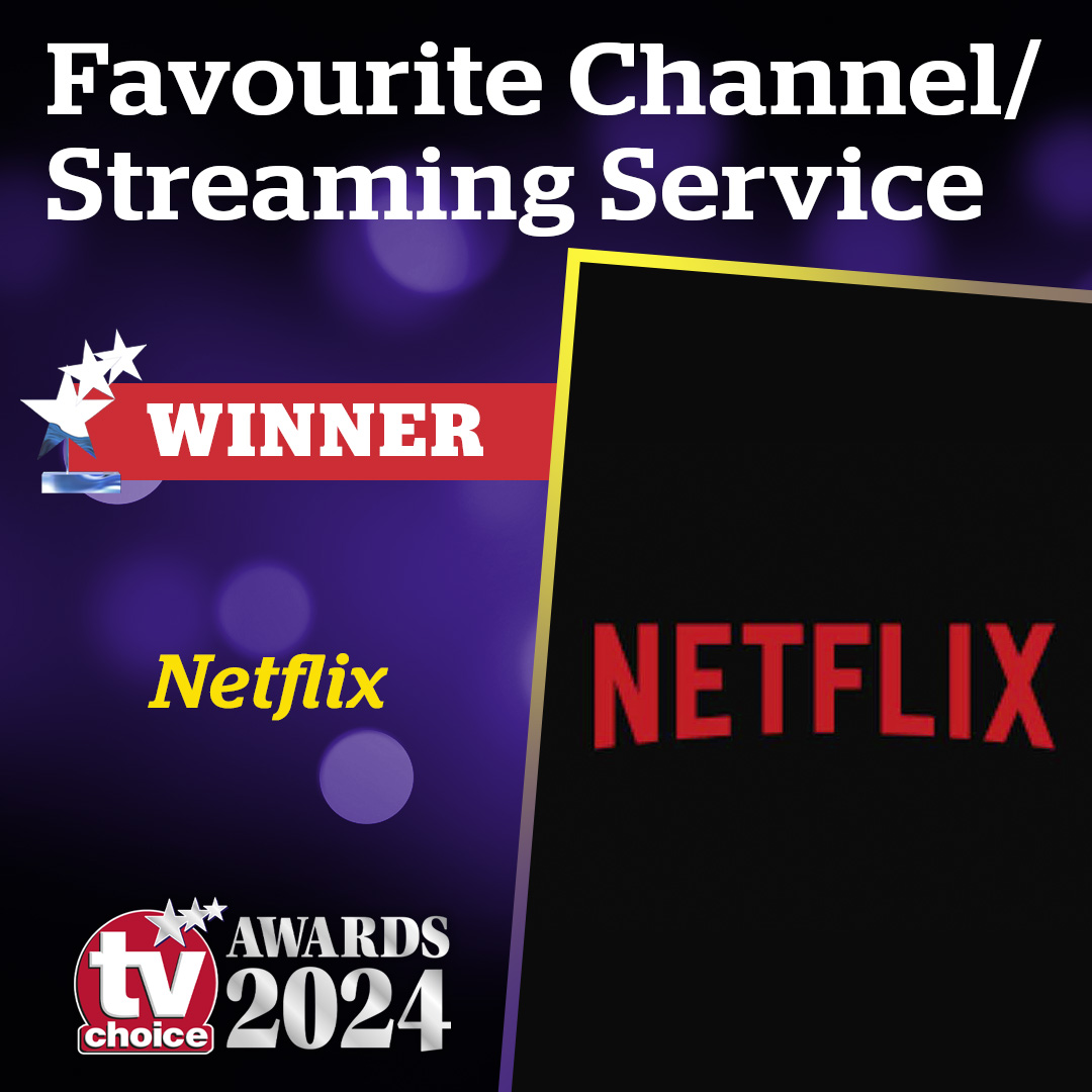 TVChoice's tweet photo. @NetflixUK becomes the first winner of the FAVOURITE CHANNEL/STREAMING SERVICE
award at the 2024 #tvchoicewards
#TVChoiceMagazine #Winner #FavouriteChannel #FavouriteStreamingService #Netflix https://t.co/Czo30bbSxa