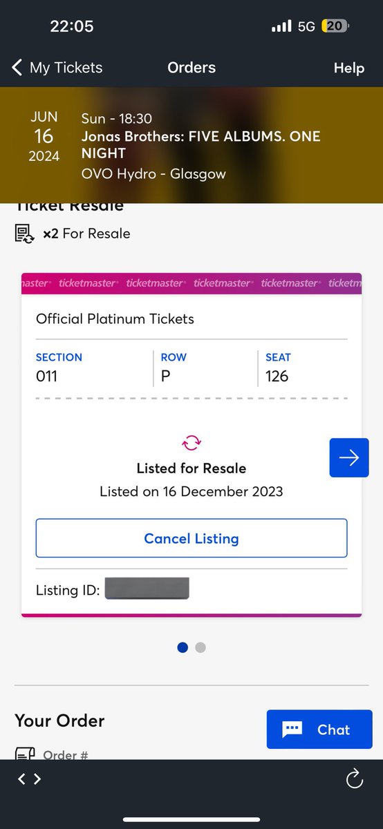 Hiii we are still selling x2 Jonas brothers tickets for Glasgow