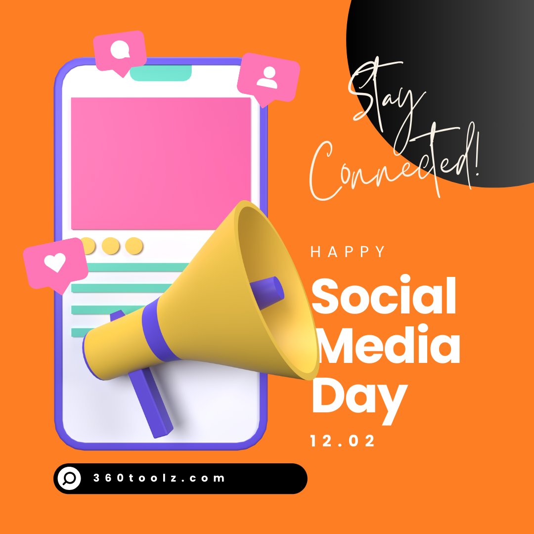 360Toolz's tweet photo. 🎉 Happy Social Media Day! 🎉

Ready to recharge your Twitter engagement? Let's celebrate by staying more connected than ever. Boost your tweets with 360Toolz! 

Visit https://t.co/kXZaG3pkqO for a special Social Media Day surprise. #StayConnected #SocialMediaDay https://t.co/sVluAeFIqI