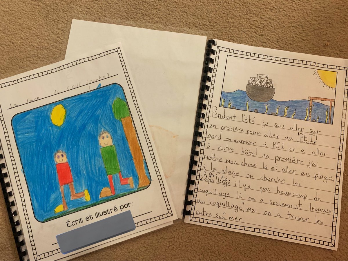 Proud of my little authors for their published small moment books 📚