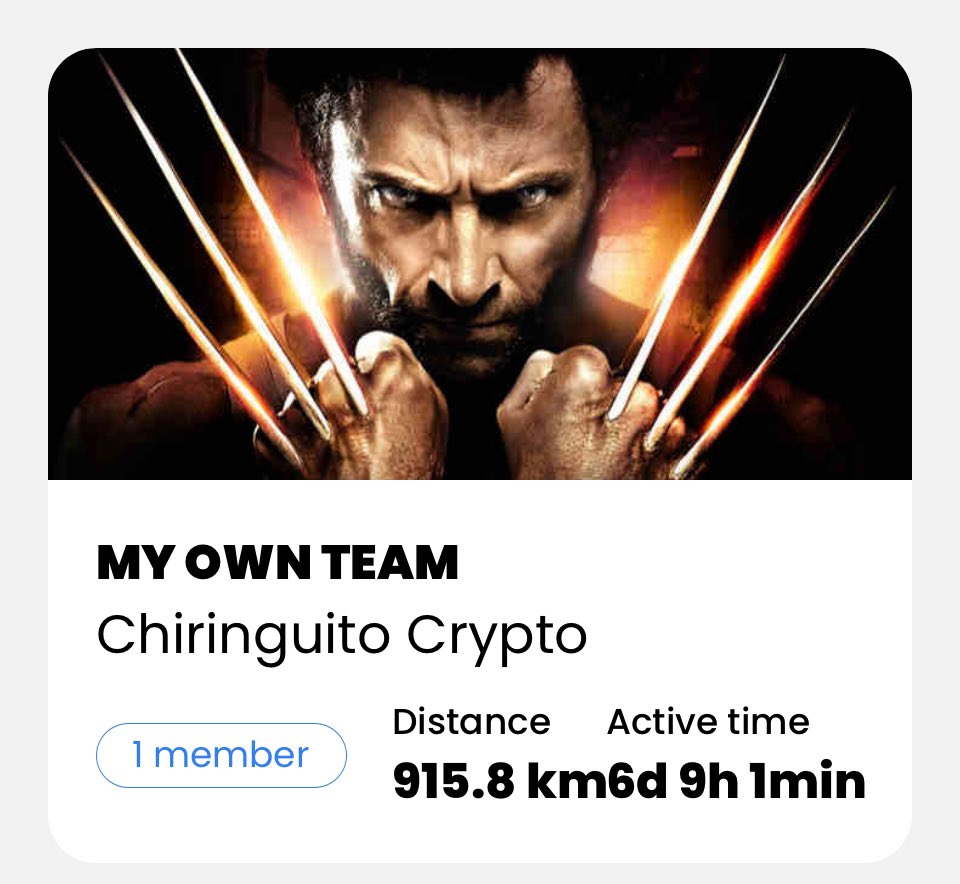 🔥Accept the challenge🔥 Join my team and let's be part of the history of #DEFIT Hey, I'm using DEFIT and it's awesome! Join my team by entering my Captain code in the app: 🌟 290C59F0 🌟 Team: 🏆CHIRINGUITO CRYPTO🏆 @DEFITofficial