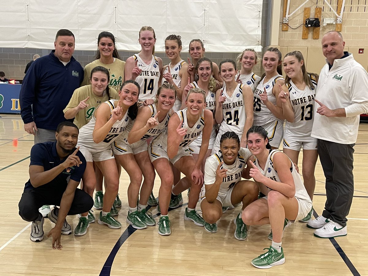 Josh Verlin (@jmverlin) on Twitter photo FINAL: <a href="/NDA_basketball/">Notre Dame Basketball🏀</a> 60, <a href="/gagirlsbball/">Germantown Academy Girls Basketball</a> 39
Notre Dame clinches a share of the Inter-Ac title for the first time since 1998-99. FINAL: <a href="/NDA_basketball/">Notre Dame Basketball🏀</a> 60, <a href="/gagirlsbball/">Germantown Academy Girls Basketball</a> 39
Notre Dame clinches a share of the Inter-Ac title for the first time since 1998-99.