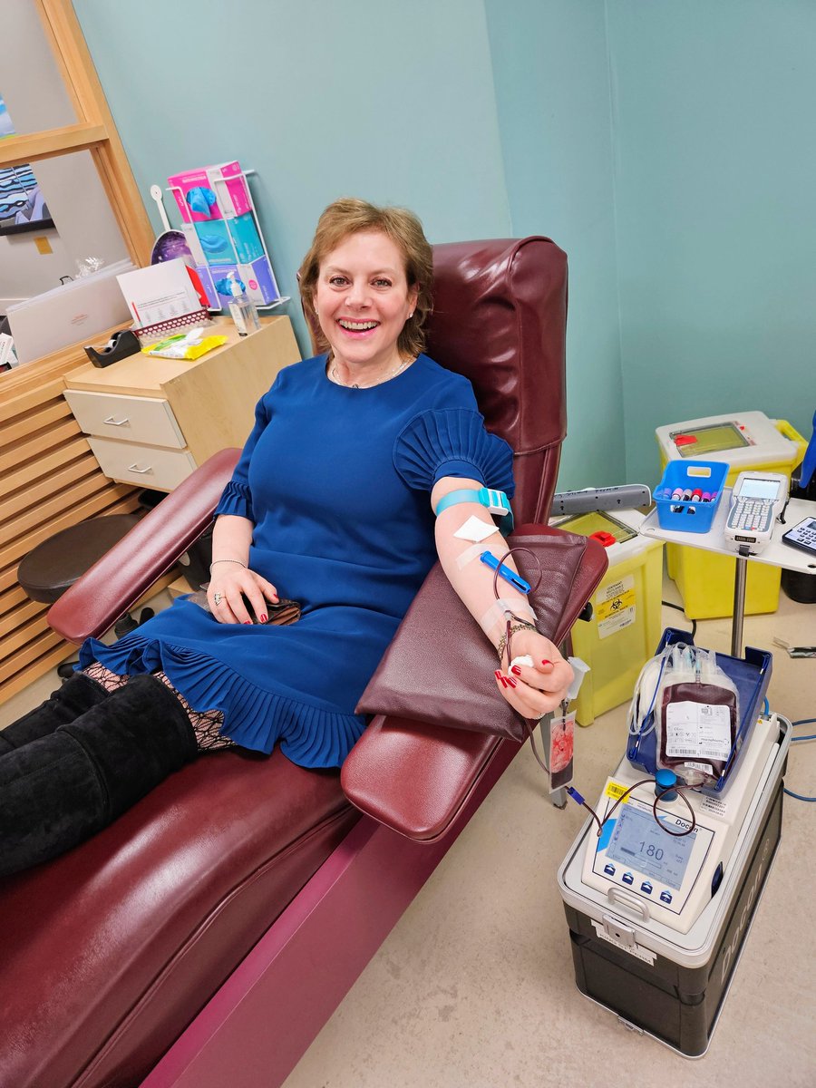 enaumovski's tweet image. What did you do at lunch today? 

I donated blood for my 78th time and helped save a stranger&apos;s life. 

Make the time to help save a life. As their old slogan says, &quot;It&apos;s in you to give.&quot; 

Join me on May 6th.

@CanadasLifeline 
#donateblood