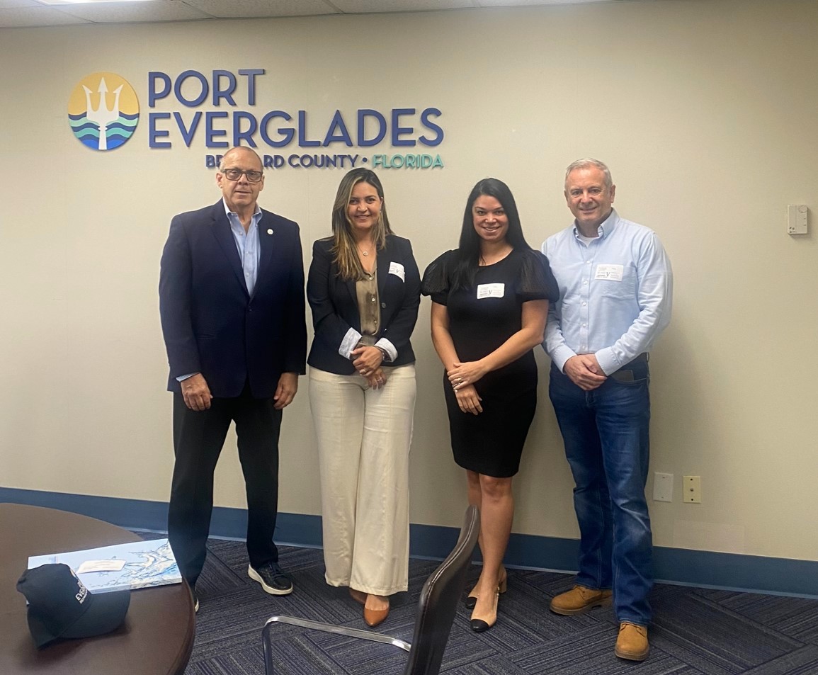 It was a pleasure to host members of the Consulate General of Brazil’s Economic & Commercial Affairs Office. We are a key U.S. gateway ports for Brazilian products. #porteverglades #cargo #exports #imports