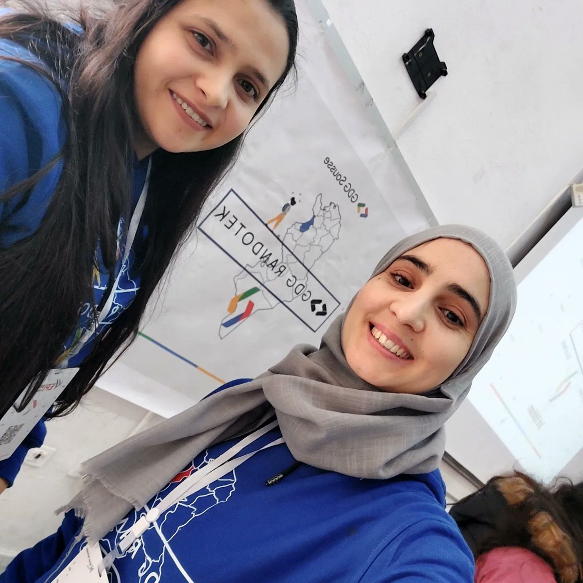 IbtissemHattab's tweet photo. #gdgrandotek third edition : Technology for everyone ๐๐๐โค๏ธ
Best Community Ever ๐คฉ
@GDGSousse @googledevs @WomenTechmakers @wtm_sousse
@Nour_BOUAYADI @saddemyassin1 @AbirLakhal3 @hattab_ikram @lamiss_devlife @gaied_hamdi @dhaou_helmi @gaied_hamdi @GoogleDevExpert #gdgmena https://t.co/wh1d9sBPDC