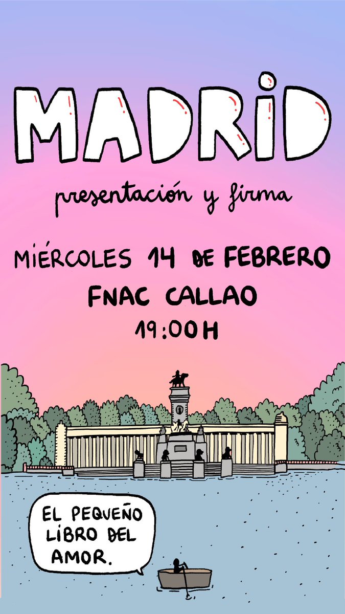 72kilos's tweet photo. Madrid ¿nos vemos el miércoles?

@Fnac_ESP https://t.co/9cJWmBF7Eq