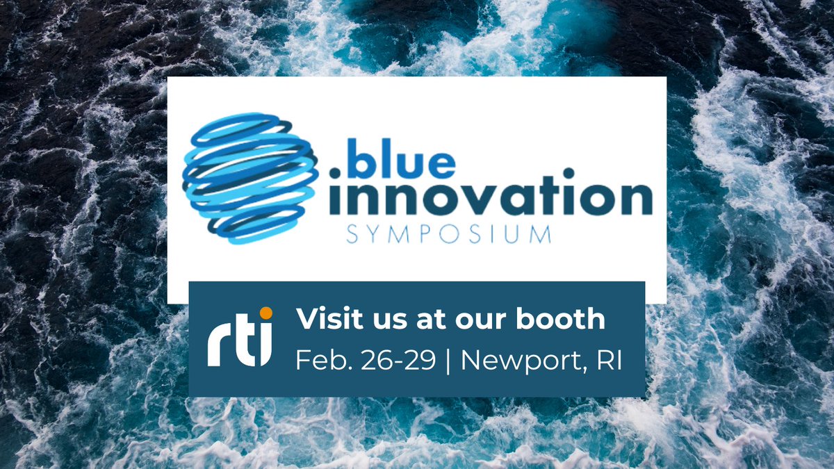 Attending the @BlueSymposium? Visit the RTI table to meet with our experts and learn how Connext revolutionizes maritime defense and exploration with real-time connectivity and protection. blueinnovationsymposium.com #BIS2024