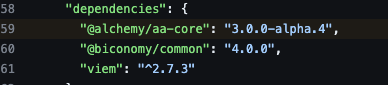 ProbablyNoam's tweet photo. Always cool to see another project leveraging `aa-sdk` under the hood! Per NPM, `aa-sdk` now the most popular development library for account abstraction.

Awesome to see @biconomy leveraging this to continue to push the ecosystem forward 🚀

aa-sdk v3.0 (not alpha) coming soon ™️