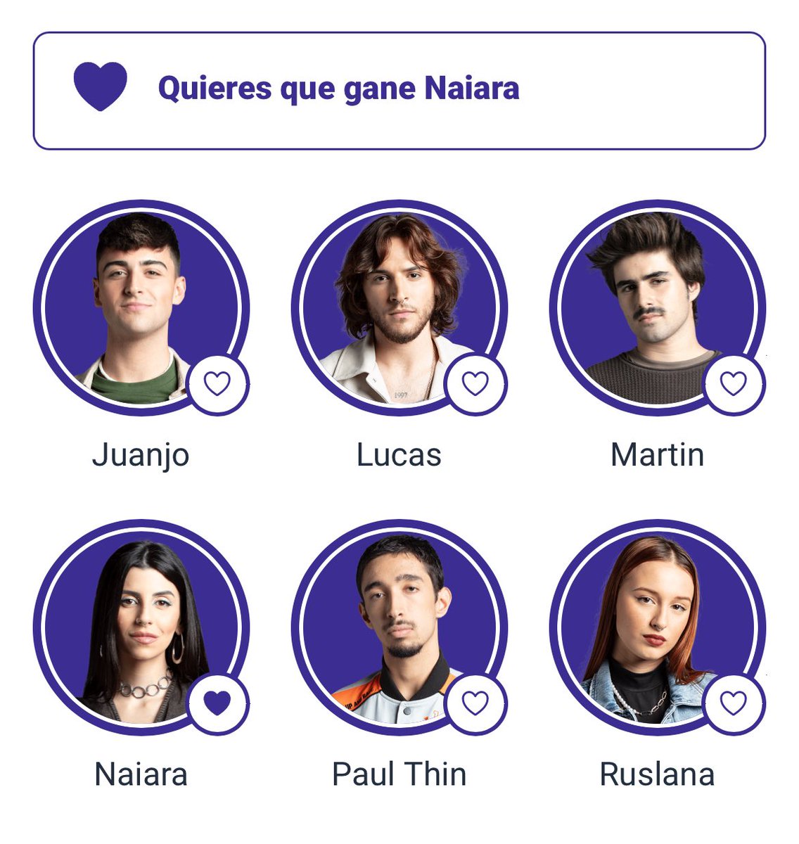 Sólo conocemos una opción. Nos queda una semana. Una semana para llevarla a lo más alto. ¡Vamos a por todas! NAIARA GANADORA 🖤 #OTGala11