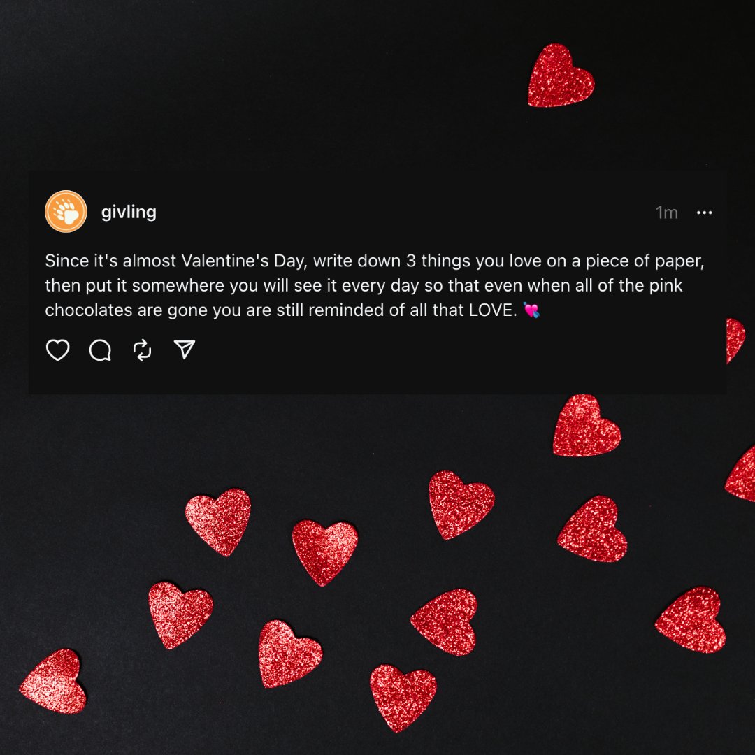 We ❤️ you.