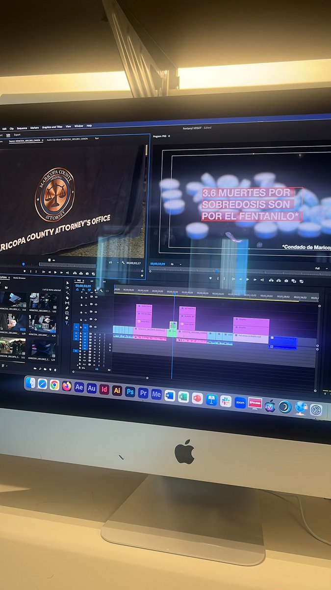 Another package in the works for <a href="/CronkNoticias/">Cronkite Noticias</a> 

stay tuned for our first show soon to air!

otro reportaje para <a href="/CronkNoticias/">Cronkite Noticias</a> 👀

Estén a la espera para nuestro primer noticiero!