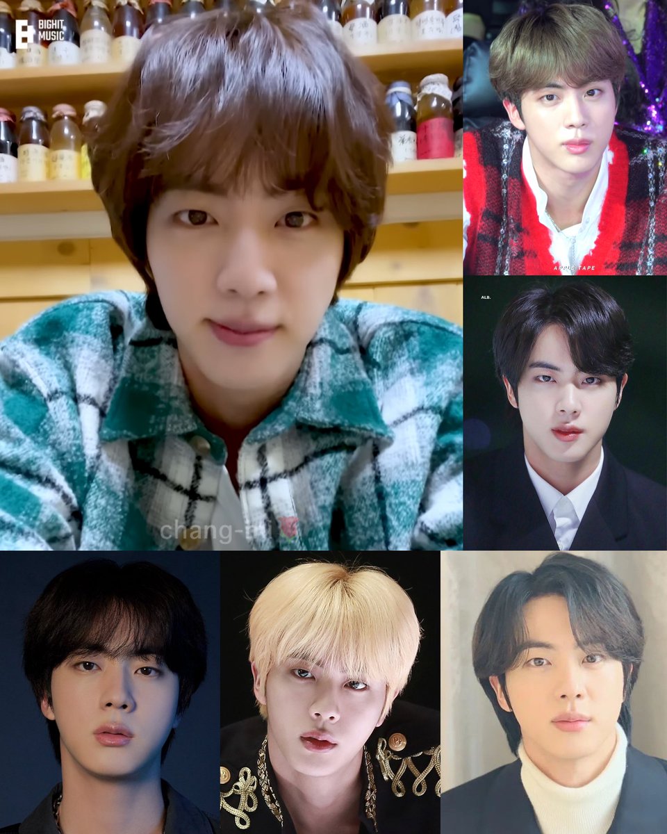 そして真っ直ぐ正面のキムソクジンさんは さすが黄金比率の美しさ✨ D