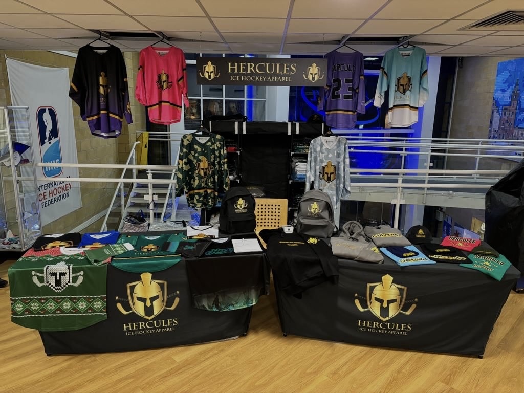 Jaisiejbd's tweet photo. ✅Sharks back at the tank
✅Double Header
✅Hercules Pop up!

We're happy to announce that @HerculesIHA  will be popping up at the tank this weekend for all of your apparel needs including their popular pre-order jersey!🦈

https://t.co/zcjiJwgPcC for a peek at the goods 👀 https://t.co/LM8XfZlRK8