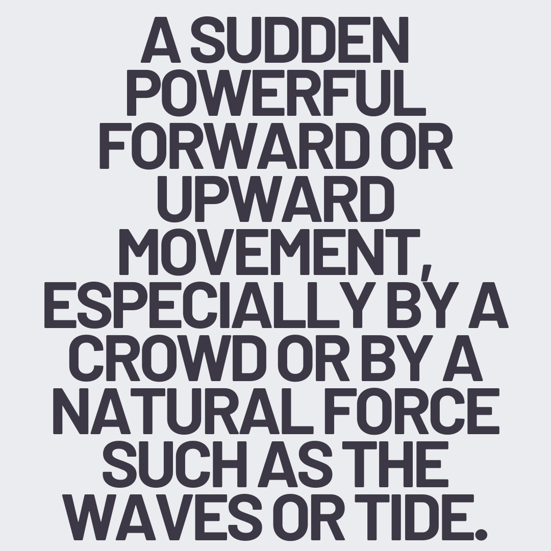 Our impact doesn't just spark change, it causes a SURGE! ⚡ More than a program, it's a movement... #SURGEisComing