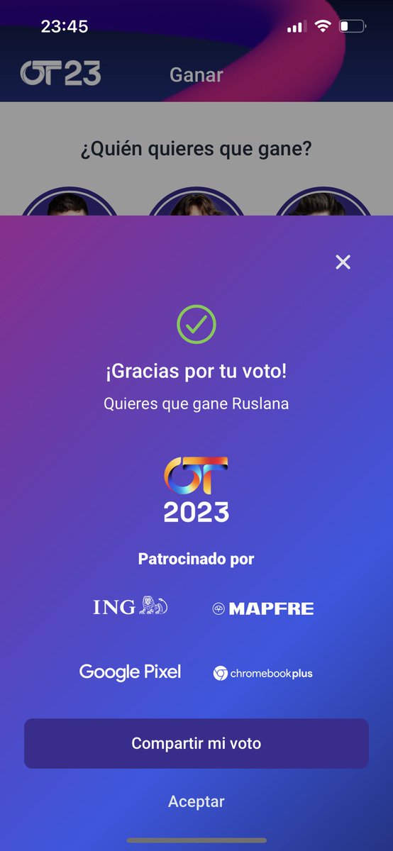 Que os den por culo a los haters. RUSLANA GANADORA.  #OTGala11
