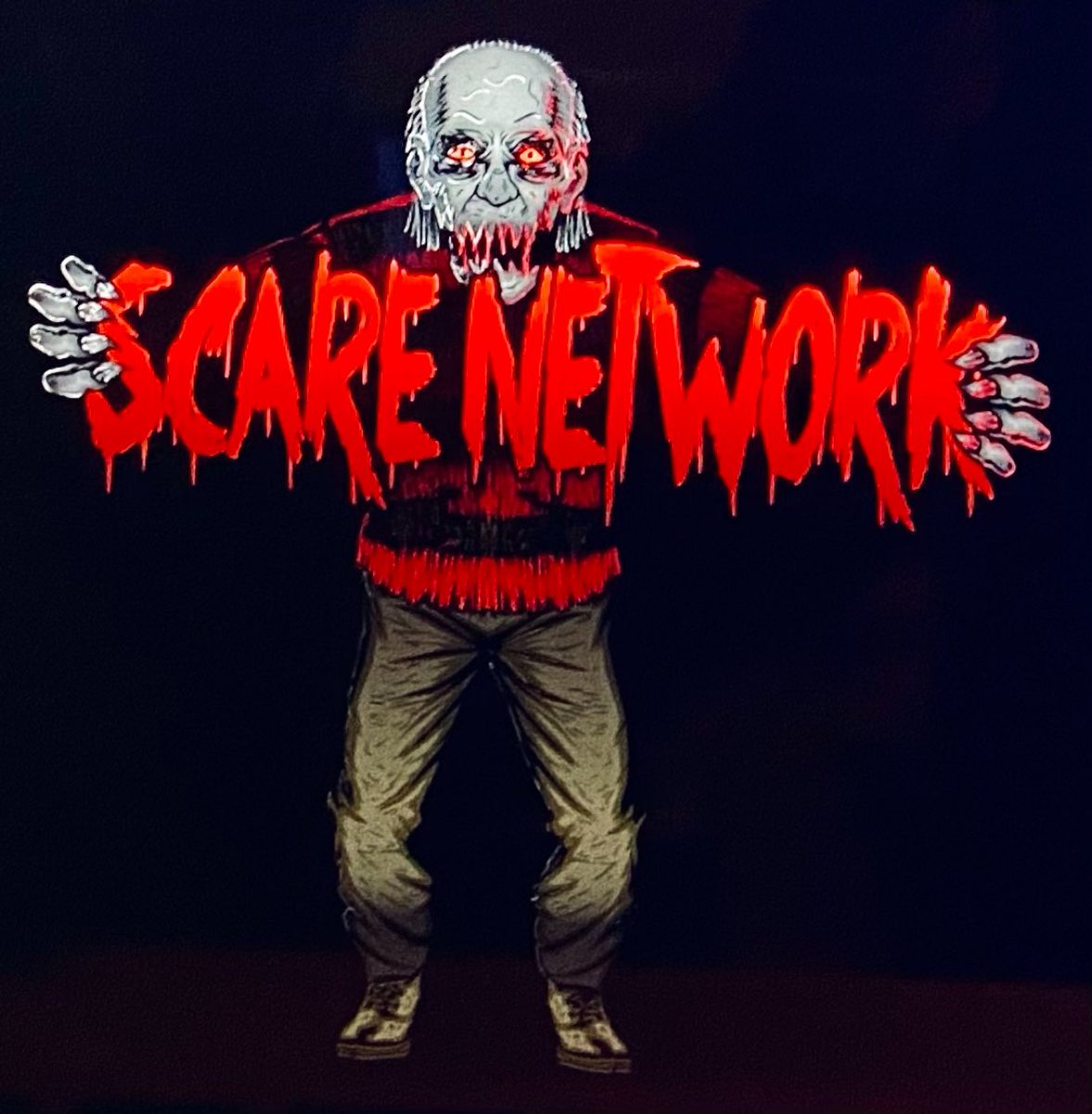 scarenetworktv's tweet photo. One of our early logos for the platform. Thoughts? #ghosts #ghosthunters #scary #monster #horror #fright #paranormal #evil #hauntedhouse #horrormovie #frightening #murder #truecrime #crimescene #thehaunting #hauntedplaces #unexplained #scarenetwork #haunting #creepy #horrorfan https://t.co/5wiHQp0Ylj