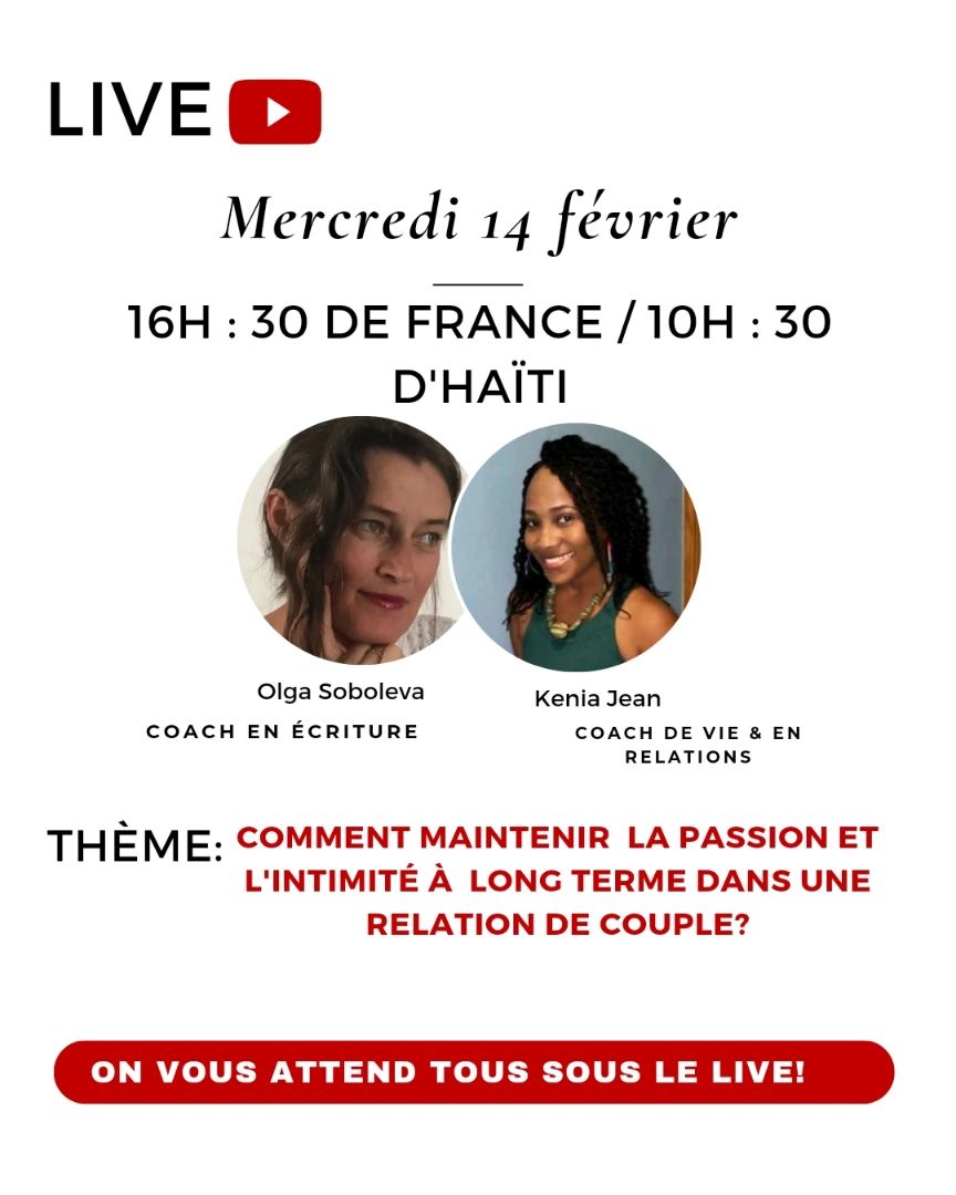 KeniaJean08's tweet photo. Olga et moi nous vous attendons sous le live, c'est un live à ne pas rater. Si vous souhaitez nous rejoindre, je vous mets le lien de notre chaîne YouTube ici👇

Kenia: https://t.co/9K0SE10rUg

Olga: https://t.co/oyZNpVSbKD https://t.co/lKSHT5yN0f